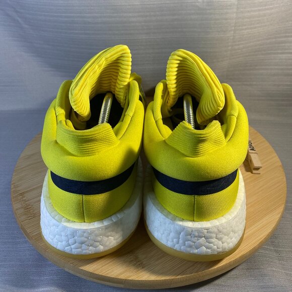 ADIDAS MARQUEE BOOST LOW LAKERS BASKETBALL SHOES Size US 12 Mens Yellow A0101 - Picture 4 of 7